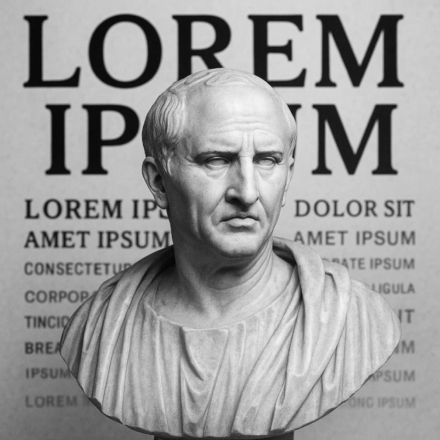 Marble bust of Cicero